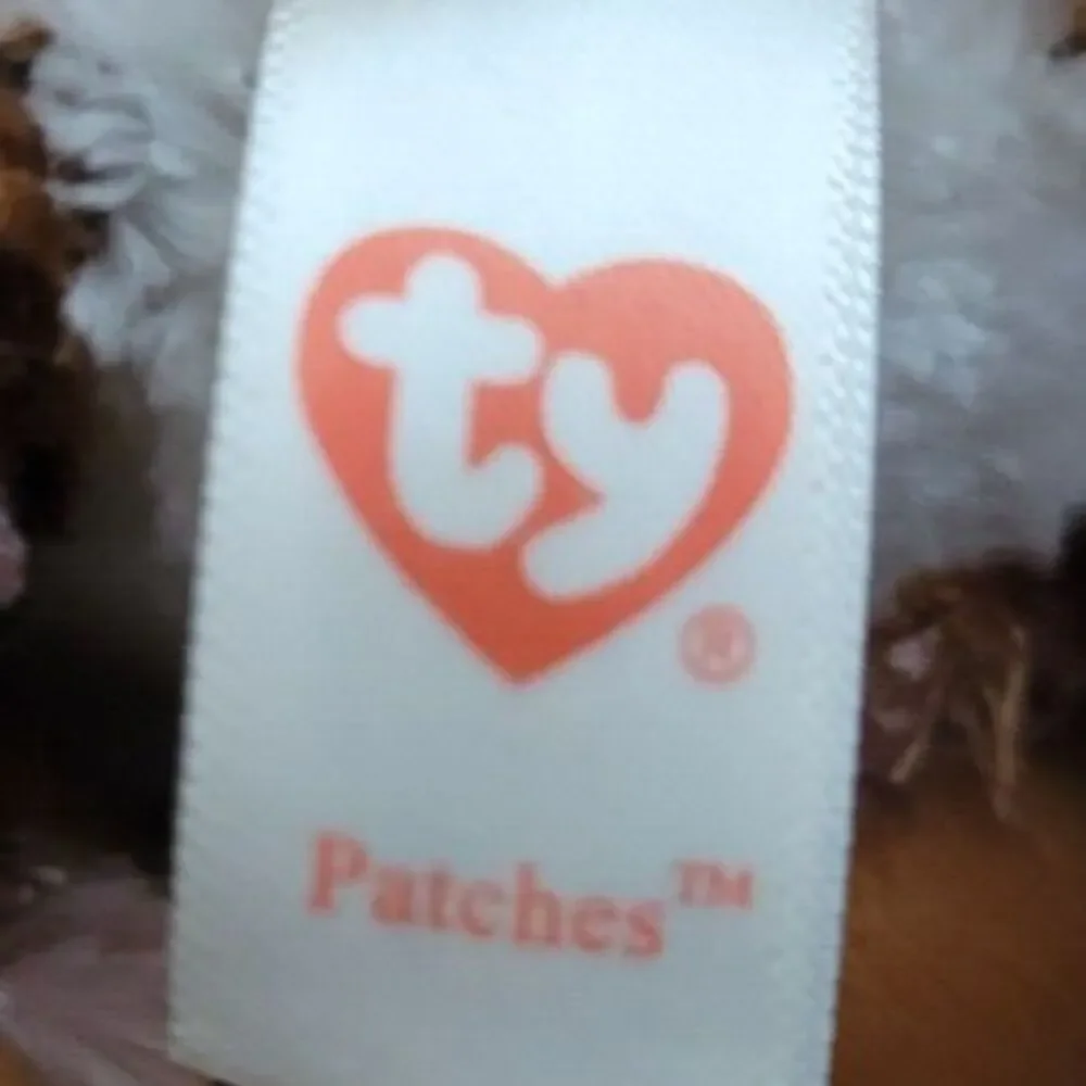 2016 TY Beanie Boos PATCHES 6” Leopard Plush Stuffed Animal No Heart Tag